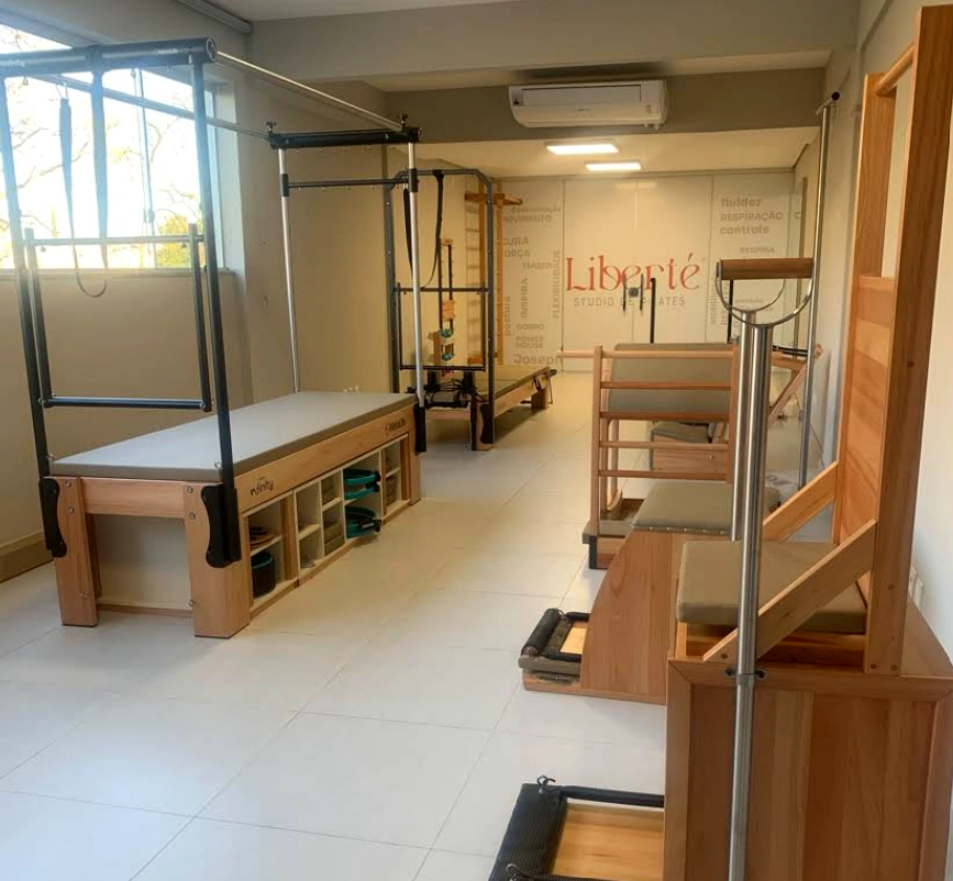 Estrutura do Liberté Studio de Pilates